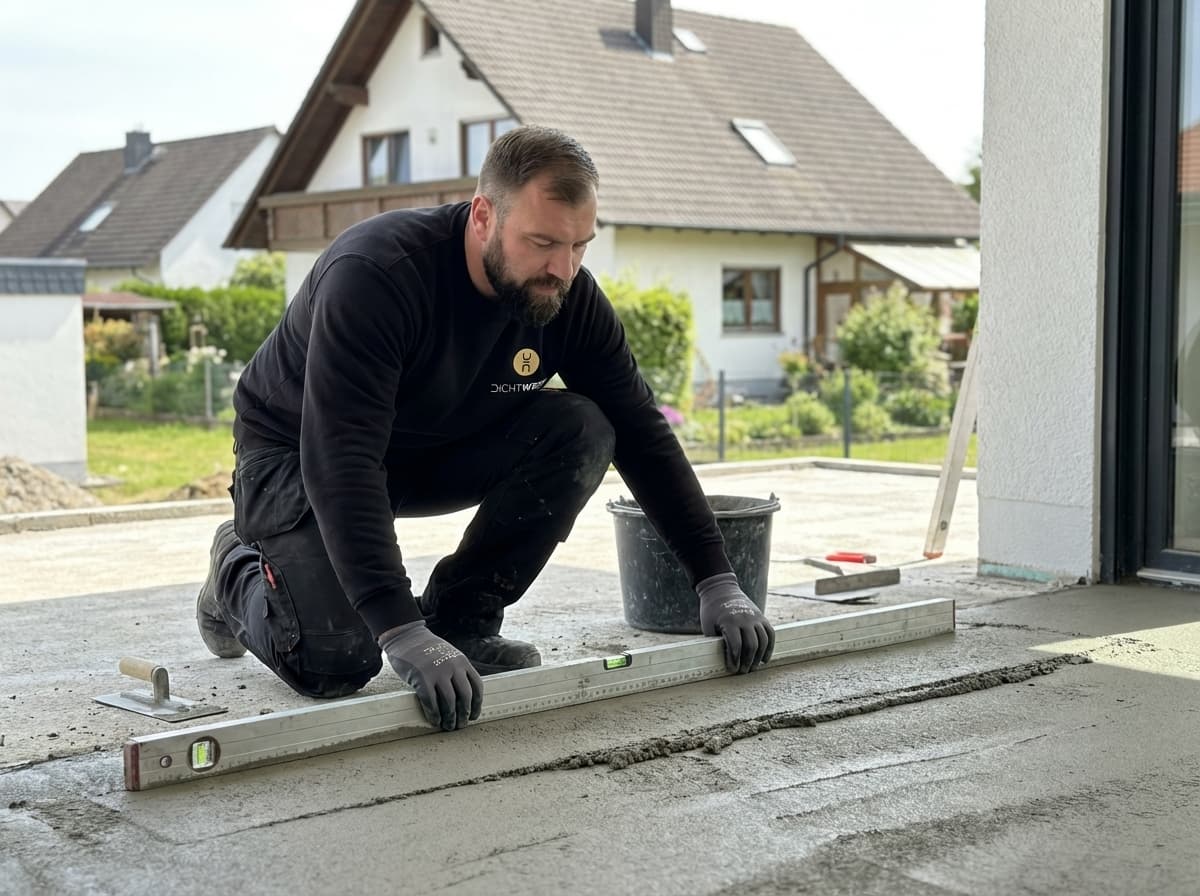 Gefälle & Abdichtung